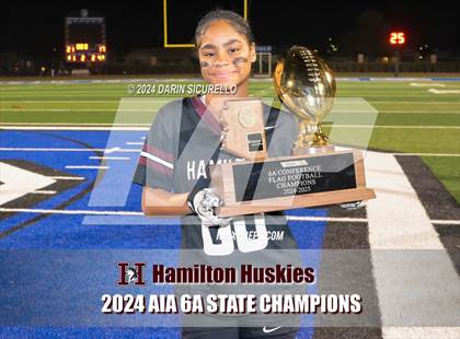 Thumbnail 2 in Hamilton vs Red Mountain (AIA 6A Division Final - Awards)  photogallery.