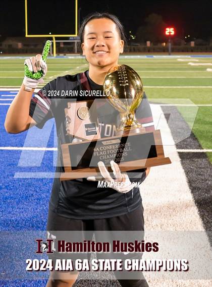 Thumbnail 1 in Hamilton vs Red Mountain (AIA 6A Division Final - Awards)  photogallery.