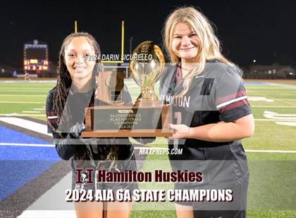 Thumbnail 3 in Hamilton vs Red Mountain (AIA 6A Division Final - Awards)  photogallery.