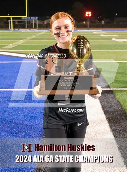 Thumbnail 1 in Hamilton vs Red Mountain (AIA 6A Division Final - Awards)  photogallery.