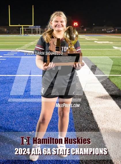 Thumbnail 2 in Hamilton vs Red Mountain (AIA 6A Division Final - Awards)  photogallery.