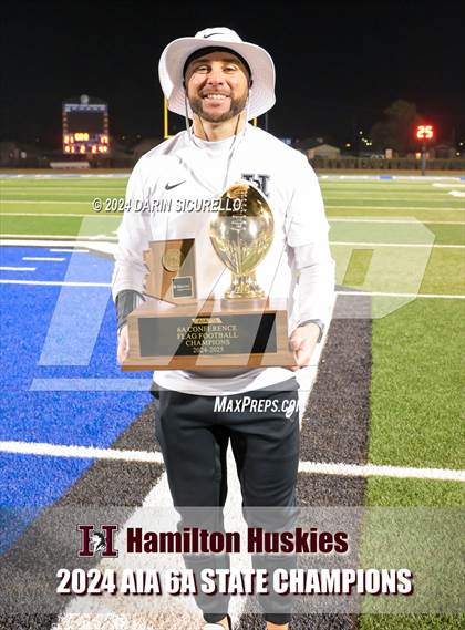 Thumbnail 3 in Hamilton vs Red Mountain (AIA 6A Division Final - Awards)  photogallery.