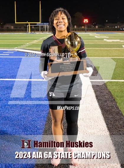 Thumbnail 3 in Hamilton vs Red Mountain (AIA 6A Division Final - Awards)  photogallery.