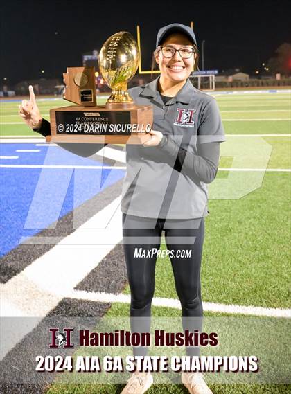 Thumbnail 1 in Hamilton vs Red Mountain (AIA 6A Division Final - Awards)  photogallery.