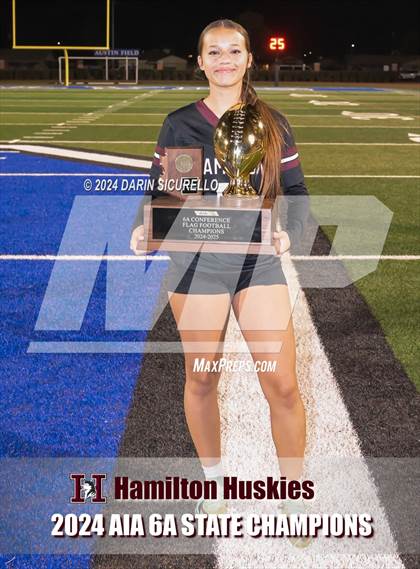 Thumbnail 2 in Hamilton vs Red Mountain (AIA 6A Division Final - Awards)  photogallery.