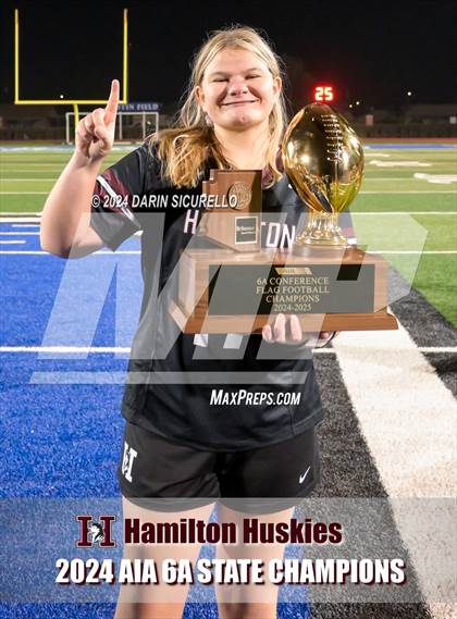 Thumbnail 3 in Hamilton vs Red Mountain (AIA 6A Division Final - Awards)  photogallery.