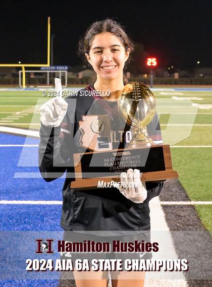 Thumbnail 3 in Hamilton vs Red Mountain (AIA 6A Division Final - Awards)  photogallery.