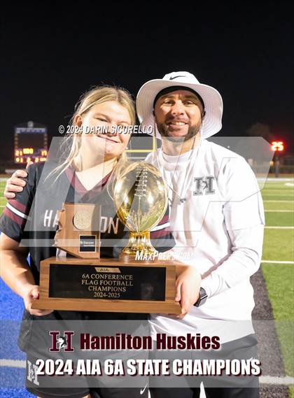 Thumbnail 2 in Hamilton vs Red Mountain (AIA 6A Division Final - Awards)  photogallery.
