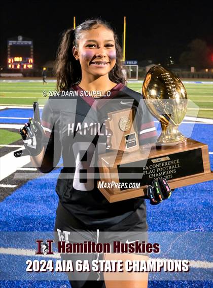 Thumbnail 2 in Hamilton vs Red Mountain (AIA 6A Division Final - Awards)  photogallery.