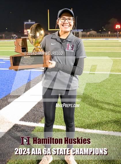 Thumbnail 3 in Hamilton vs Red Mountain (AIA 6A Division Final - Awards)  photogallery.