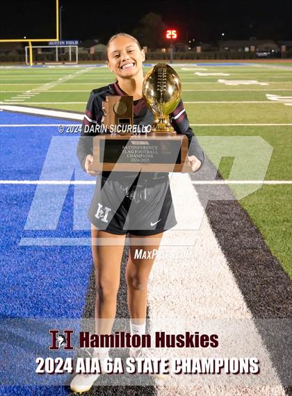 Thumbnail 2 in Hamilton vs Red Mountain (AIA 6A Division Final - Awards)  photogallery.