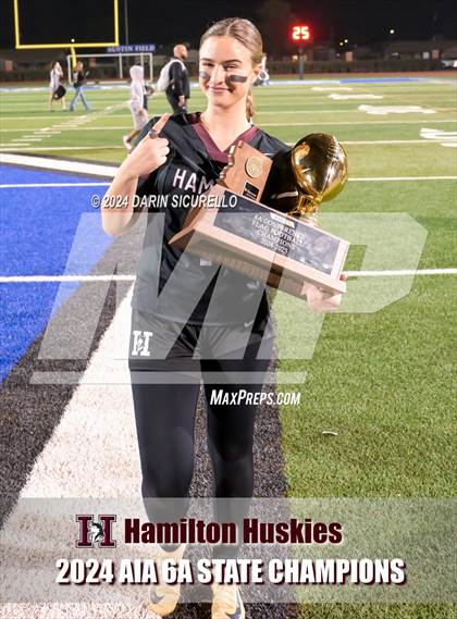 Thumbnail 1 in Hamilton vs Red Mountain (AIA 6A Division Final - Awards)  photogallery.