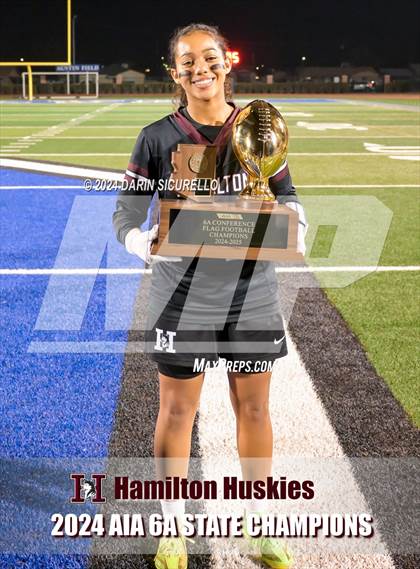 Thumbnail 2 in Hamilton vs Red Mountain (AIA 6A Division Final - Awards)  photogallery.