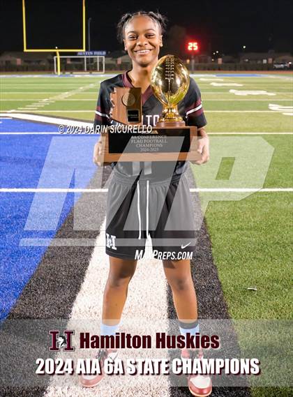 Thumbnail 2 in Hamilton vs Red Mountain (AIA 6A Division Final - Awards)  photogallery.