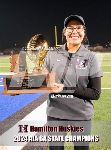 Thumbnail 2 in Hamilton vs Red Mountain (AIA 6A Division Final - Awards)  photogallery.