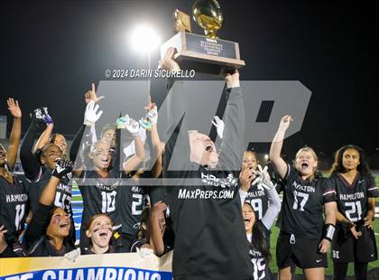 Thumbnail 2 in Hamilton vs Red Mountain (AIA 6A Division Final - Awards)  photogallery.