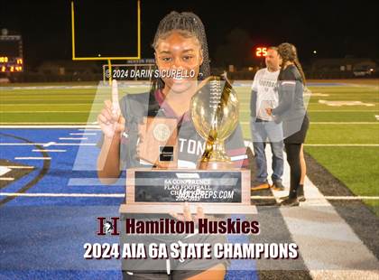 Thumbnail 3 in Hamilton vs Red Mountain (AIA 6A Division Final - Awards)  photogallery.