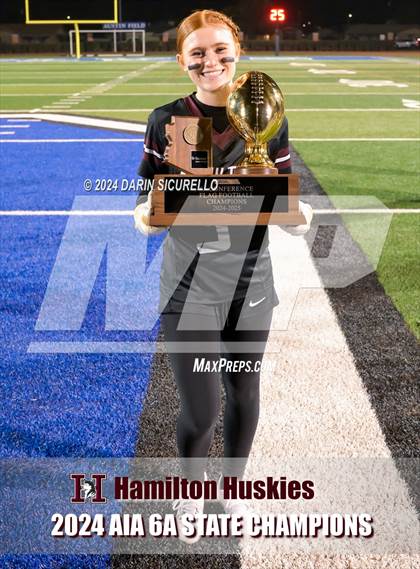 Thumbnail 2 in Hamilton vs Red Mountain (AIA 6A Division Final - Awards)  photogallery.