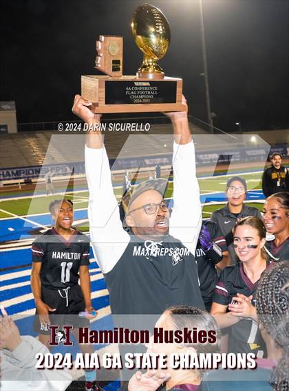 Thumbnail 1 in Hamilton vs Red Mountain (AIA 6A Division Final - Awards)  photogallery.