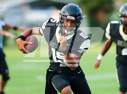 Thumbnail 1 in St. Pauls vs  Gray's Creek (Cumberland County Schools Football Jamboree 2021) photogallery.