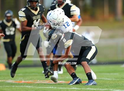 Thumbnail 1 in St. Pauls vs  Gray's Creek (Cumberland County Schools Football Jamboree 2021) photogallery.