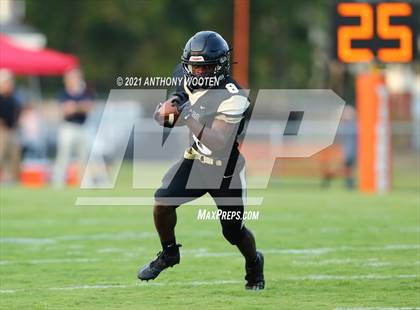 Thumbnail 1 in St. Pauls vs  Gray's Creek (Cumberland County Schools Football Jamboree 2021) photogallery.