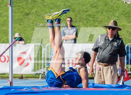 Thumbnail 2 in CIF State Track and Field Championships (Boys High Jump_Pole Vault Finals) photogallery.
