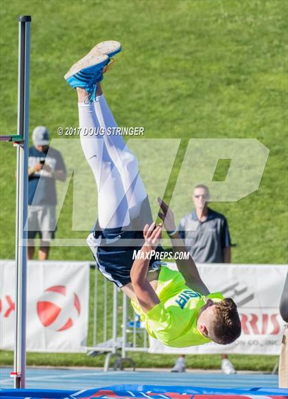 Thumbnail 1 in CIF State Track and Field Championships (Boys High Jump_Pole Vault Finals) photogallery.