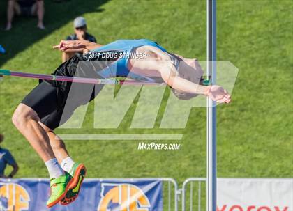 Thumbnail 2 in CIF State Track and Field Championships (Boys High Jump_Pole Vault Finals) photogallery.