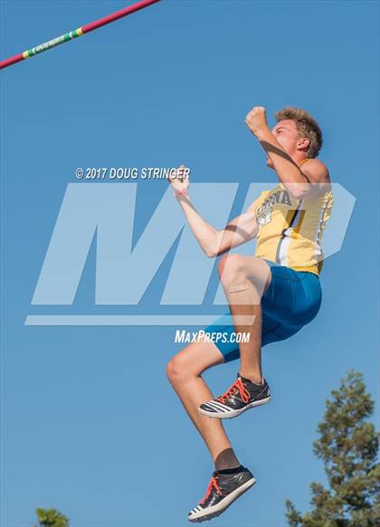 Thumbnail 2 in CIF State Track and Field Championships (Boys High Jump_Pole Vault Finals) photogallery.