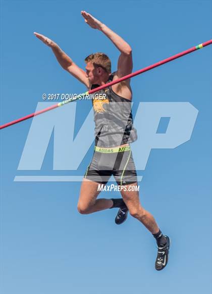 Thumbnail 2 in CIF State Track and Field Championships (Boys High Jump_Pole Vault Finals) photogallery.
