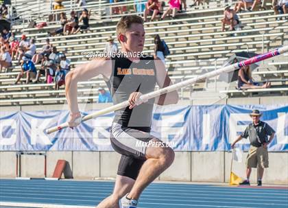 Thumbnail 2 in CIF State Track and Field Championships (Boys High Jump_Pole Vault Finals) photogallery.