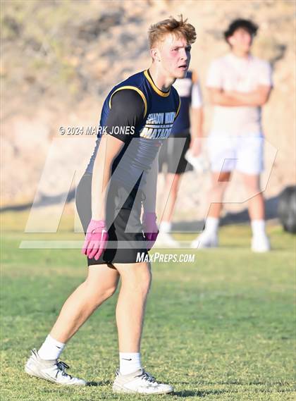 Thumbnail 2 in Highland Prep vs. Shadow Mountain (O'Connor 7 on 7 -  Saturday Night Lights) photogallery.
