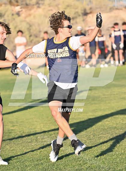 Thumbnail 1 in Highland Prep vs. Shadow Mountain (O'Connor 7 on 7 -  Saturday Night Lights) photogallery.