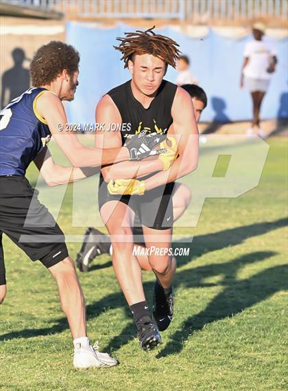 Thumbnail 3 in Highland Prep vs. Shadow Mountain (O'Connor 7 on 7 -  Saturday Night Lights) photogallery.