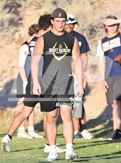 Thumbnail 1 in Highland Prep vs. Shadow Mountain (O'Connor 7 on 7 -  Saturday Night Lights) photogallery.