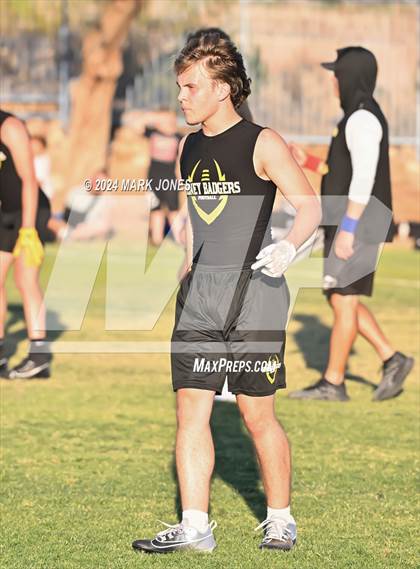 Thumbnail 2 in Highland Prep vs. Shadow Mountain (O'Connor 7 on 7 -  Saturday Night Lights) photogallery.