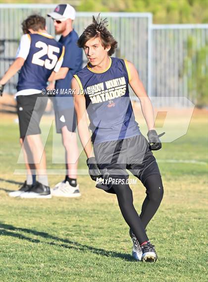 Thumbnail 1 in Highland Prep vs. Shadow Mountain (O'Connor 7 on 7 -  Saturday Night Lights) photogallery.