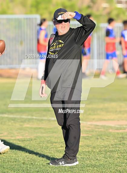 Thumbnail 2 in Highland Prep vs. Shadow Mountain (O'Connor 7 on 7 -  Saturday Night Lights) photogallery.
