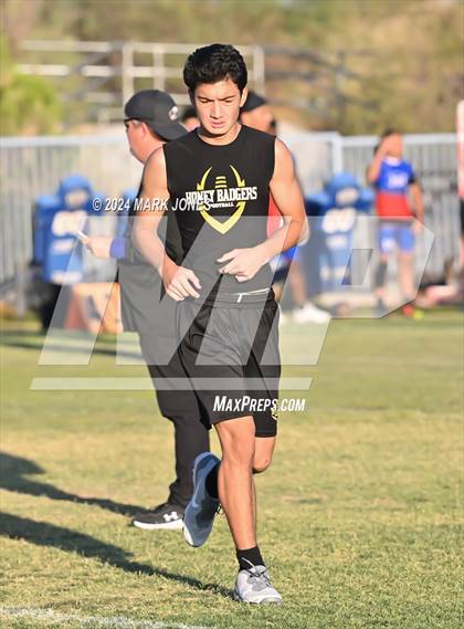 Thumbnail 2 in Highland Prep vs. Shadow Mountain (O'Connor 7 on 7 -  Saturday Night Lights) photogallery.
