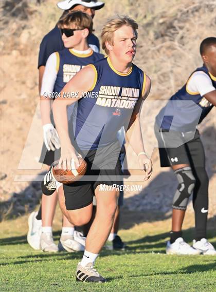 Thumbnail 2 in Highland Prep vs. Shadow Mountain (O'Connor 7 on 7 -  Saturday Night Lights) photogallery.