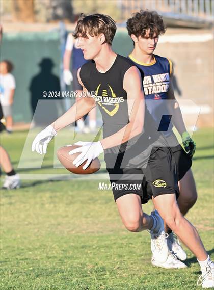 Thumbnail 2 in Highland Prep vs. Shadow Mountain (O'Connor 7 on 7 -  Saturday Night Lights) photogallery.
