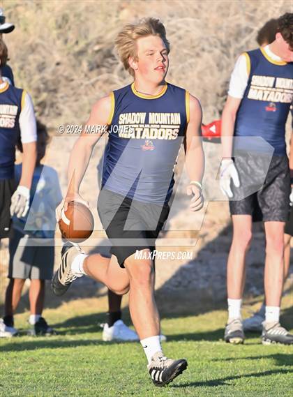 Thumbnail 3 in Highland Prep vs. Shadow Mountain (O'Connor 7 on 7 -  Saturday Night Lights) photogallery.