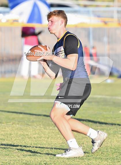 Thumbnail 3 in Highland Prep vs. Shadow Mountain (O'Connor 7 on 7 -  Saturday Night Lights) photogallery.