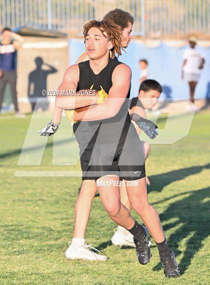 Thumbnail 1 in Highland Prep vs. Shadow Mountain (O'Connor 7 on 7 -  Saturday Night Lights) photogallery.