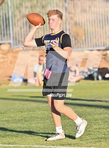 Thumbnail 2 in Highland Prep vs. Shadow Mountain (O'Connor 7 on 7 -  Saturday Night Lights) photogallery.