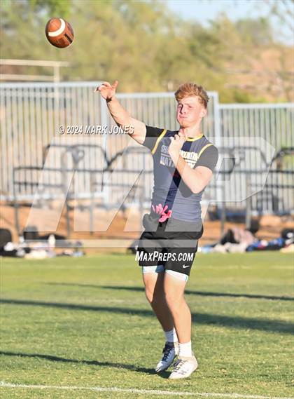 Thumbnail 2 in Highland Prep vs. Shadow Mountain (O'Connor 7 on 7 -  Saturday Night Lights) photogallery.