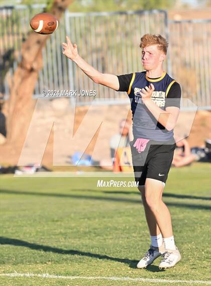 Thumbnail 3 in Highland Prep vs. Shadow Mountain (O'Connor 7 on 7 -  Saturday Night Lights) photogallery.