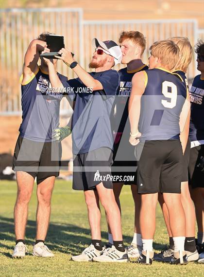 Thumbnail 2 in Highland Prep vs. Shadow Mountain (O'Connor 7 on 7 -  Saturday Night Lights) photogallery.