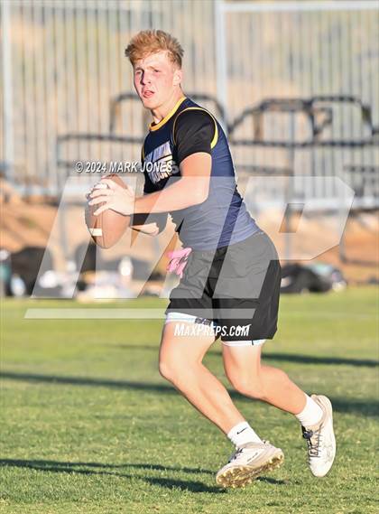 Thumbnail 3 in Highland Prep vs. Shadow Mountain (O'Connor 7 on 7 -  Saturday Night Lights) photogallery.
